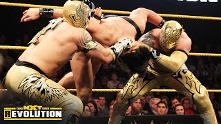 The Lucha Dragons Vs The Vaudevillains Nxt Tag Team Championship Match Nxt Takeover R Evolution