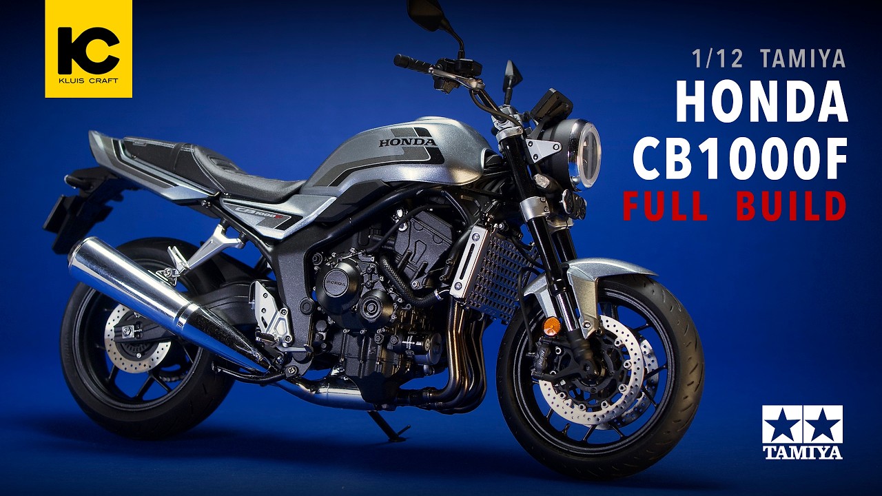 NEW!!! 🎉 Tamiya Honda CB1000F | 1/12 Motorcycle Model | Full
