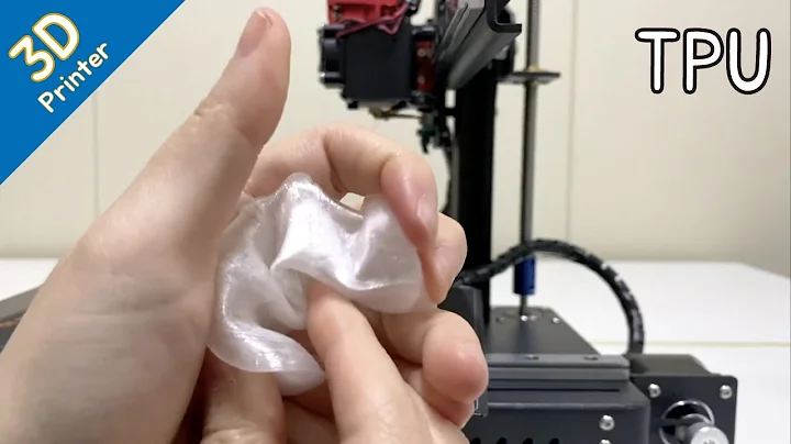3D printing TPU Flexible test - Moai