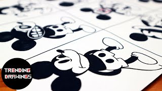 Drawing Mickey Mouse Wednesday's Infidelity FULL WEEK( FNF Mod)