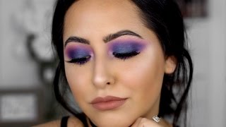 Blue and Purple Inspired Makeup (EYES ONLY)|MissTiffanyKaee