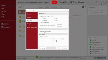 02. How to configure STAAD pro | STAAD.Pro connect edition for beginners