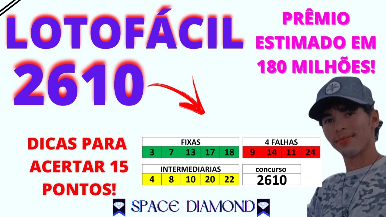 Lotofácil da independência 2022, concurso 2610, dicas e palpites para os 15 pontos!