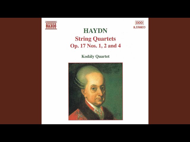 Haydn - Quatuor à cordes op.17 n°2: 2e mvt : Quatuor de Leipzig