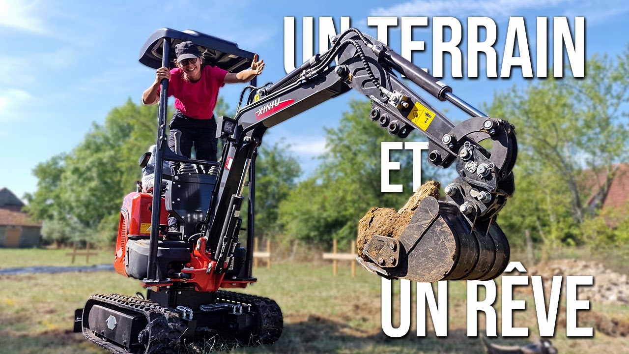 Je pars de zéro pour construire ma maison 🥵 - Episode 1 : un terrain, un rêve et des cailloux
