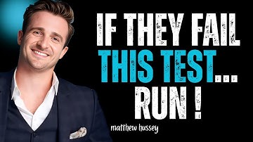 Use This SIMPLE TEST To See If Someone You Love Is A NARCISSIST | Matthew Hussey
