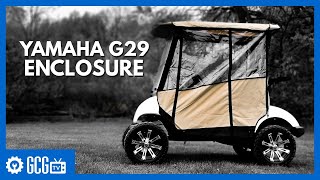 Yamaha G29 / Drive Golf Cart Enclosure | Quick Install | Golf Cart Garage