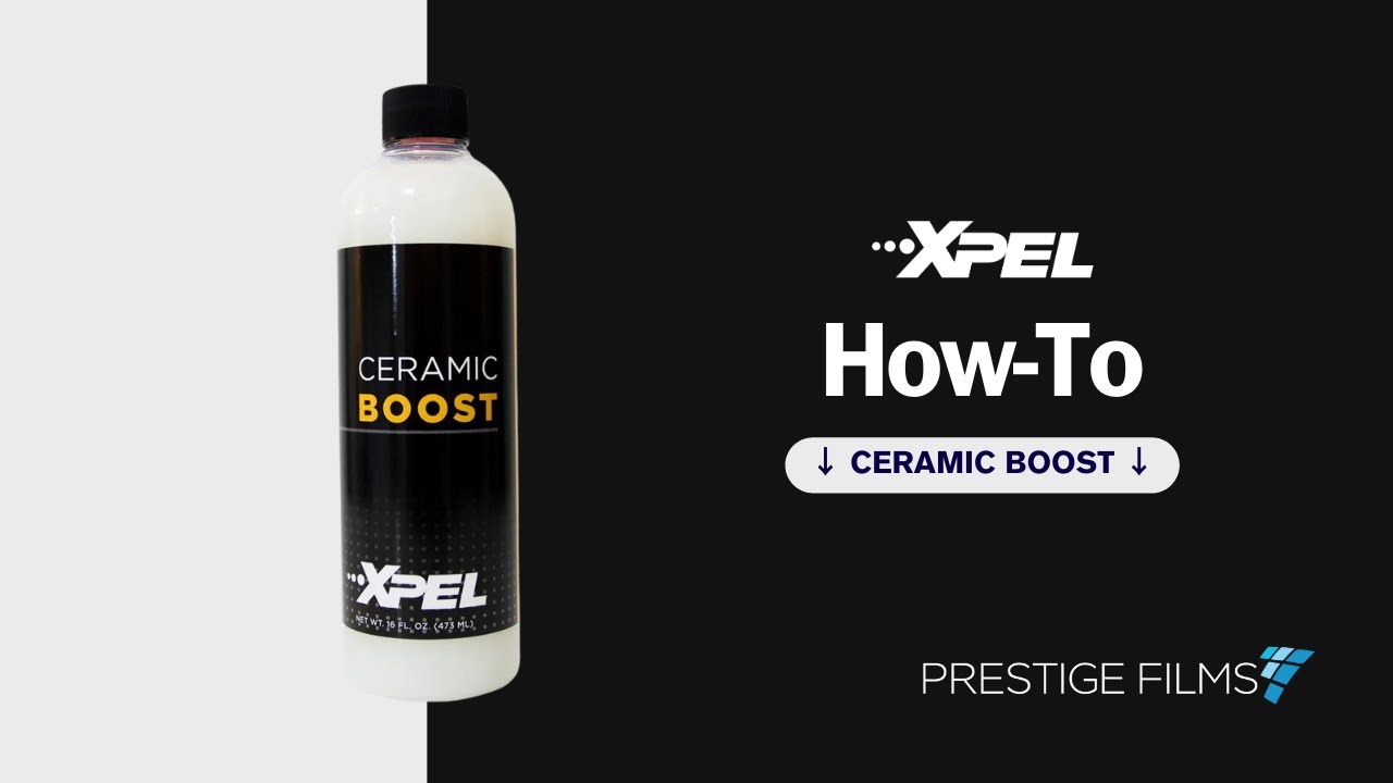 How to use Xpel Ceramic Boost howto YouTube