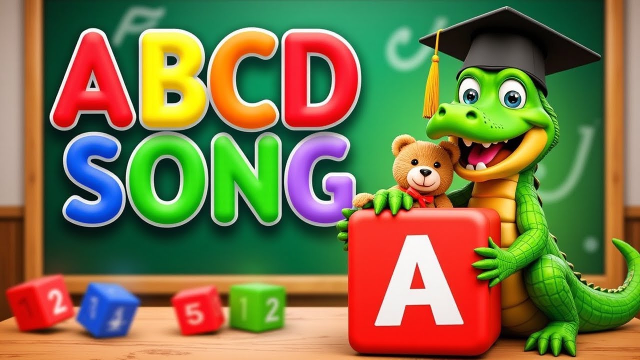 ABC Animal Song 🐘 | A for Alligator, B for Bear | Learn Alphabets with ...