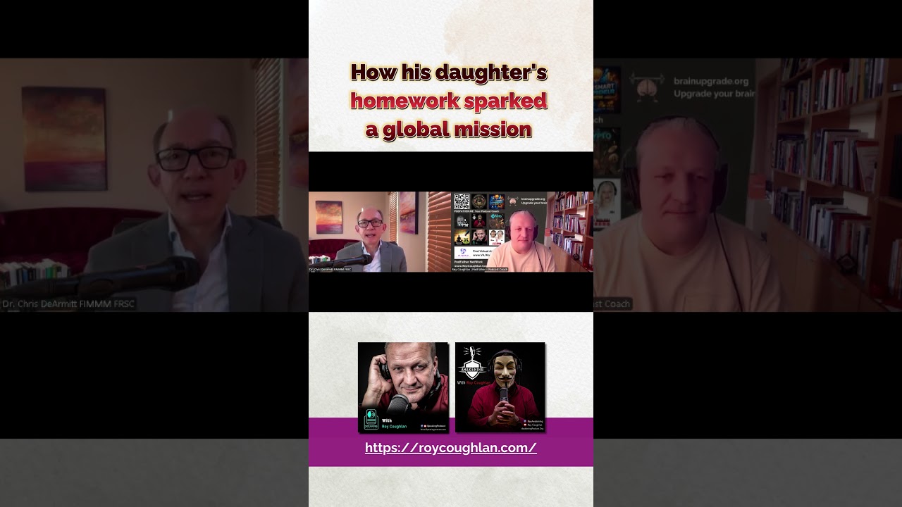 How his daughter's homework sparked a global mission