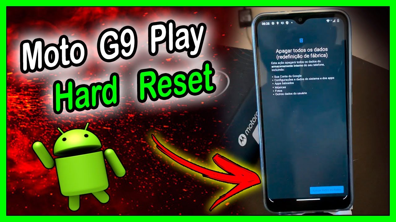 Como Restaurar As Configura es Do Moto G9 Play Hard Reset YouTube