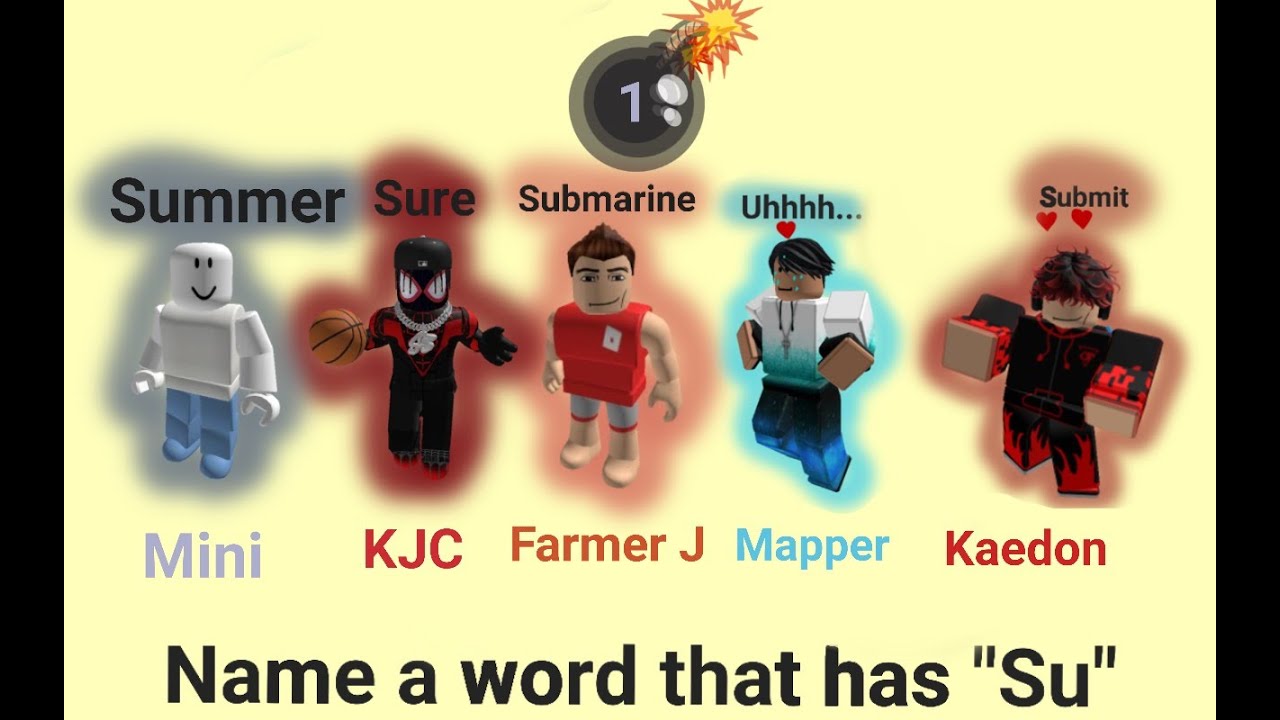 Team g word bomb youtube