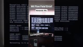 WiiFlow fatal error! Nintendo Wii, error. #marbat #nintendo #mario #antipiracyscreen WiiFlow fatal error! Nintendo Wii, error. #marbat #nintendo #mario #antipiracyscreen