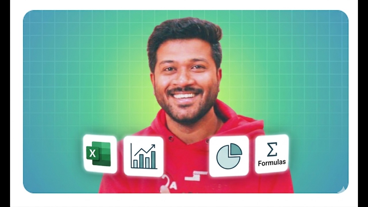 Excel Course for Beginners in தமிழில் | Excel in Tamil - YouTube