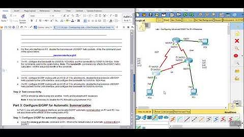 Configuring Advanced EIGRP for IPv4 Features 2