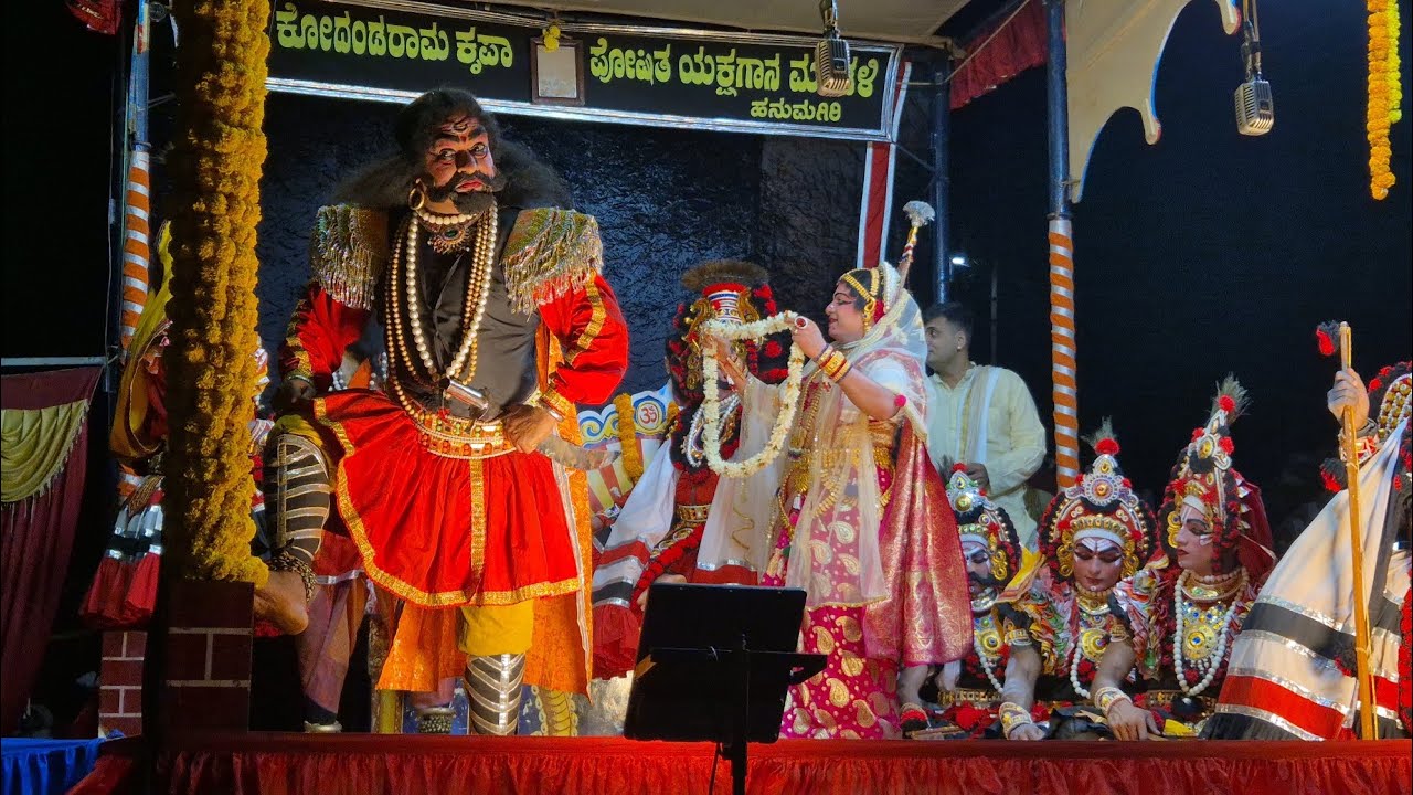 ವರ್ಣ ಪಲ್ಲಟ😍ಸೀತಾರಾಮ್ ಕುಮಾರ್× ಪ್ರಜ್ವಲ್👌ಅವರ ಹಾಸ್ಯಕ್ಕೆ ಜನ  ನಕ್ಕಿದ್ದೊ ನಕ್ಕಿದ್ದು😍 ಹನುಮಗಿರಿ ಮೇಳ🙏