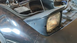 How To Replace Pop Up Headlight Motor - Toyota Mr2 Sw20