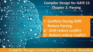 Famous Ch 2.17: Conflicts During Shift-Reduce Parsing | Shift-reduce conflict | Reduce-reduce conflict Wealth
