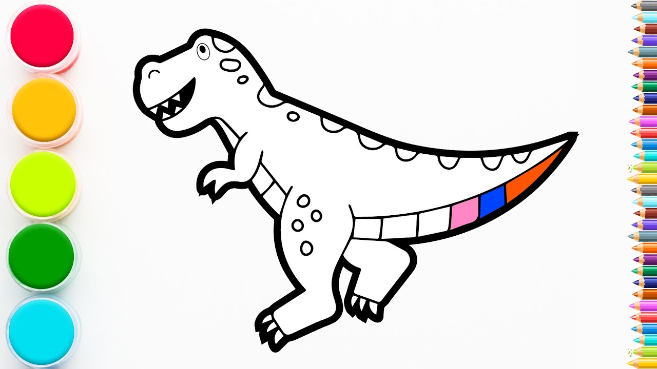  How to Draw a Dinosaur 