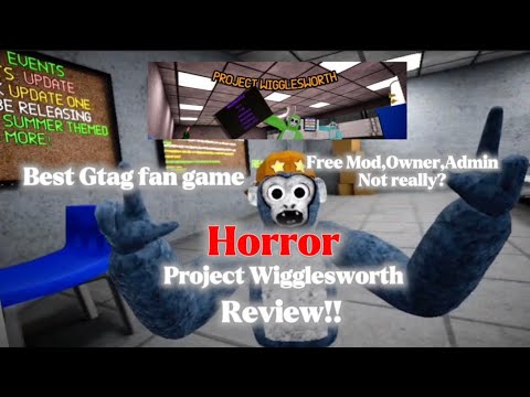 PROJECT WIGGLESWORTH NEW REVAMP!!! Free owner, moderator admin liv camera mod horror new assets