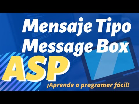 Cómo enviar un mensaje al usuario tipo MessageBox en ASP .NET