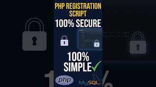 Step-by-step PHP User Registration Script Breakdown for Beginners