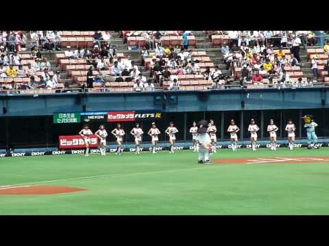 2010.6.13 千葉ロッテvs阪神タイガース M☆スプラッシュ オープニングダンス
