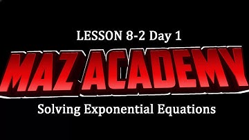 Lesson 8-2 Day 1 - The Base Property of Equality