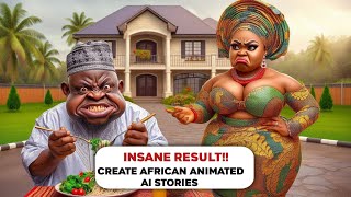 Create AI African Animated Story/African Folktales with CANVA screenshot 3