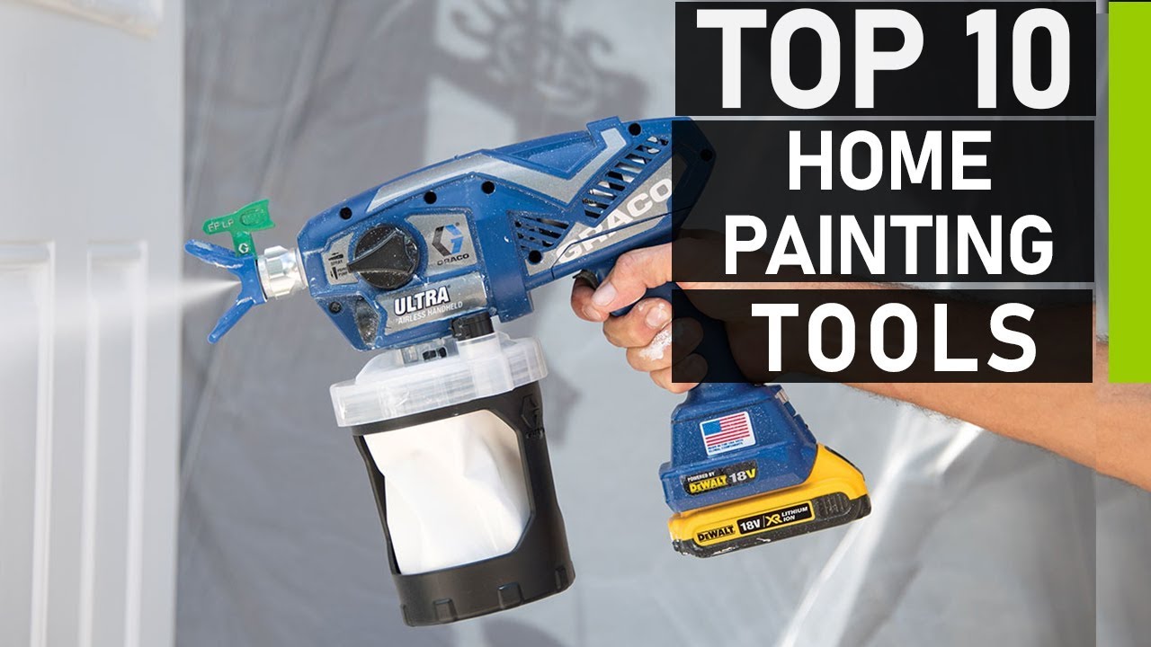 Top 10 DIY House Painting Tools & Equipment - YouTube