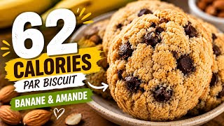Biscuits Banane-Chocolat Express Sans Gluten Et Sans Sucre