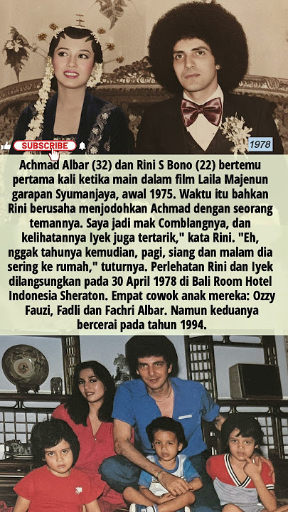 ACHMAD ALBAR AND RINI S BONO