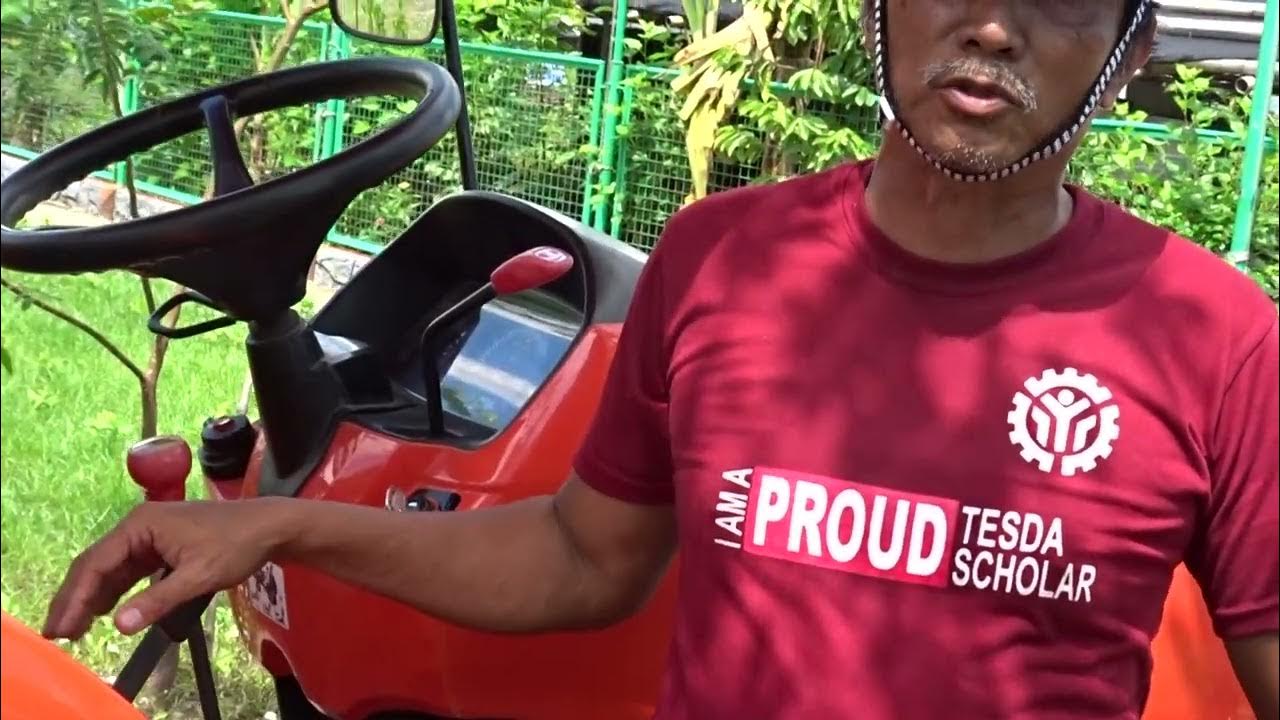 PreOperational CheckUp Four Wheel Tractor RICE MACHINERY OPERATIONS NC II Harold King