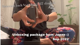 Unboxing video _) box from Japan