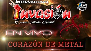 INVASION DEL SUR | CORAZON DE METAL (EN VIVO) ÉXITO 2021