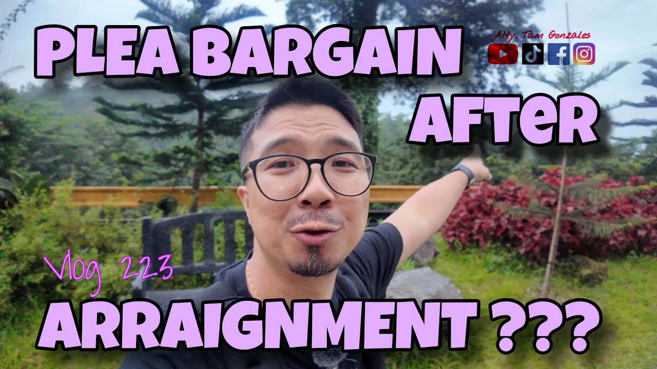 PLEA BARGAIN AFTER ARRAIGNMENT #223