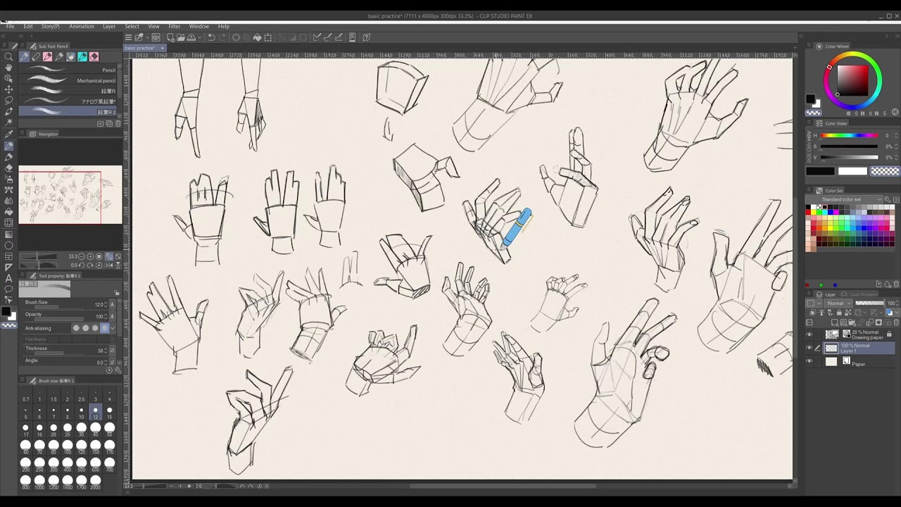 DAY 5 | Daily Art Bootcamp LIVE: Learning Drawing HANDS, Figure Drawing ...