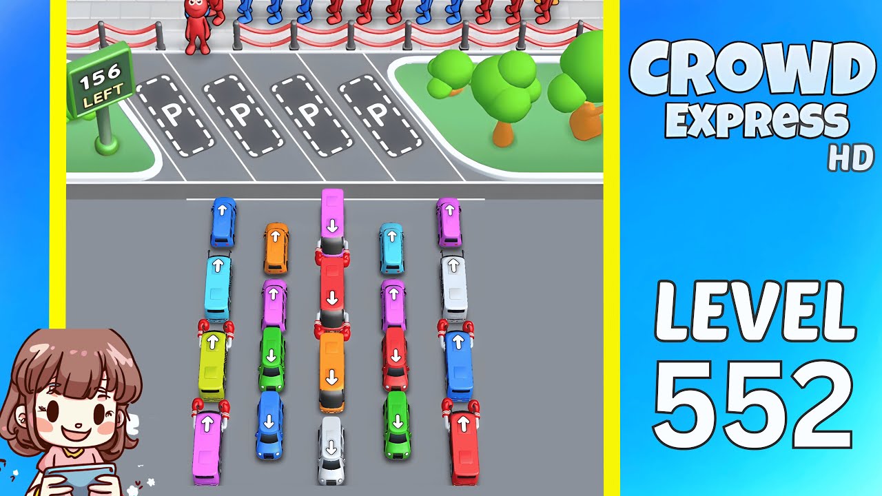 Crowd Express Level 552 Solution Walkthrough