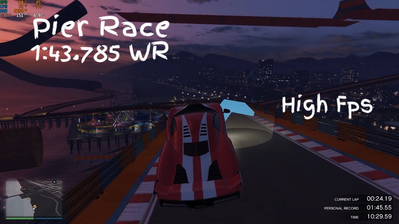 GTA Online - Pier Race WR - 
