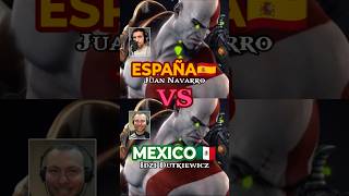 ESPAÑA🇪🇸 vs MÉXICO🇲🇽 KRATOS Grecia⚔️🔥 EDIT Comparación #kratos #godofwar #doblaje #videojuegos