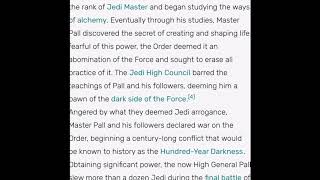 The Jedi Of The Week Is.... Ajunta Pall