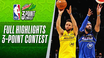 #MtnDew3PT​ Contest Full Highlights | 2021 #NBAAllStar