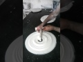 Como fazer florao de gesso.