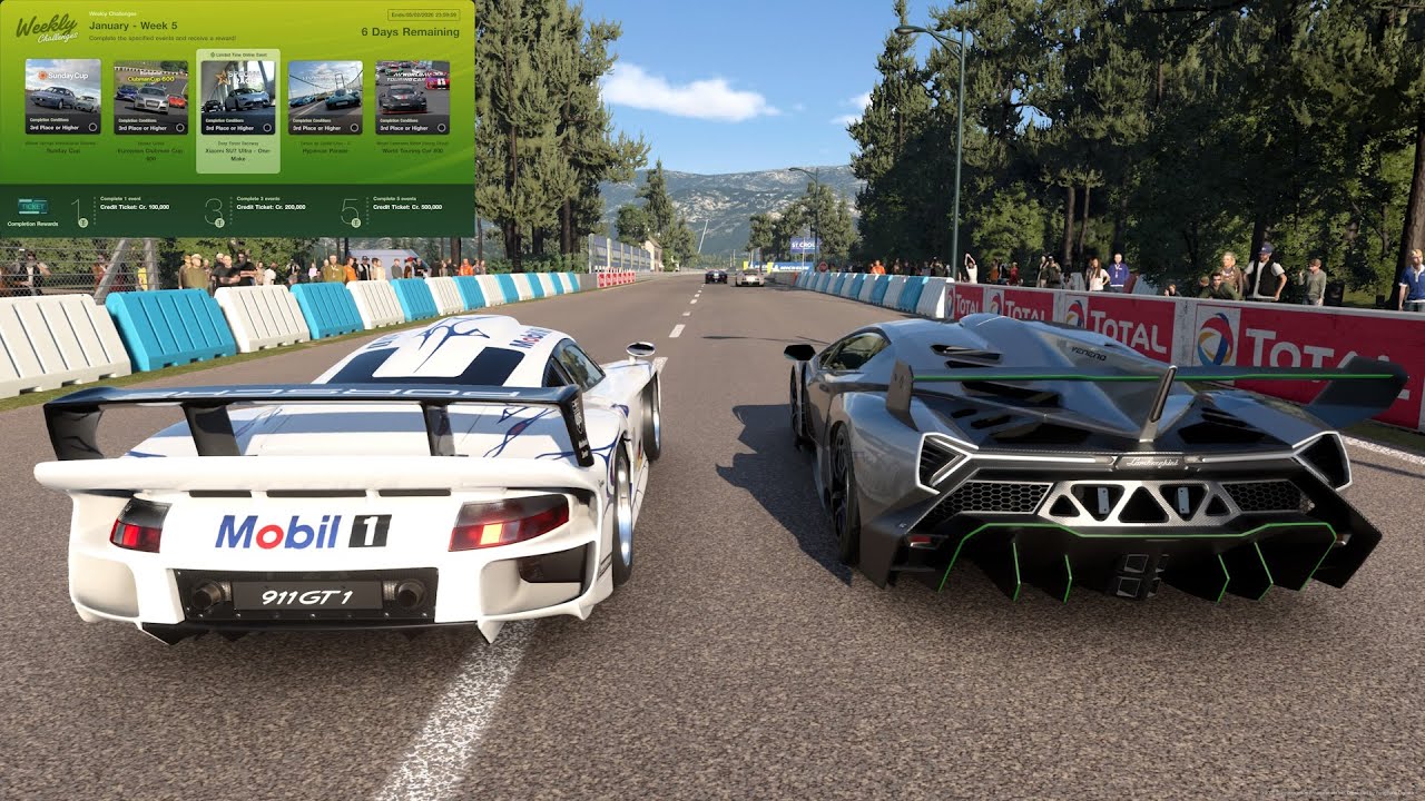 Gran Turismo 7 | Weekly Challenge | January - Week 5 | Hypercar Parade