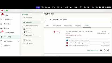 Automatic retry of failed payments in Fons
