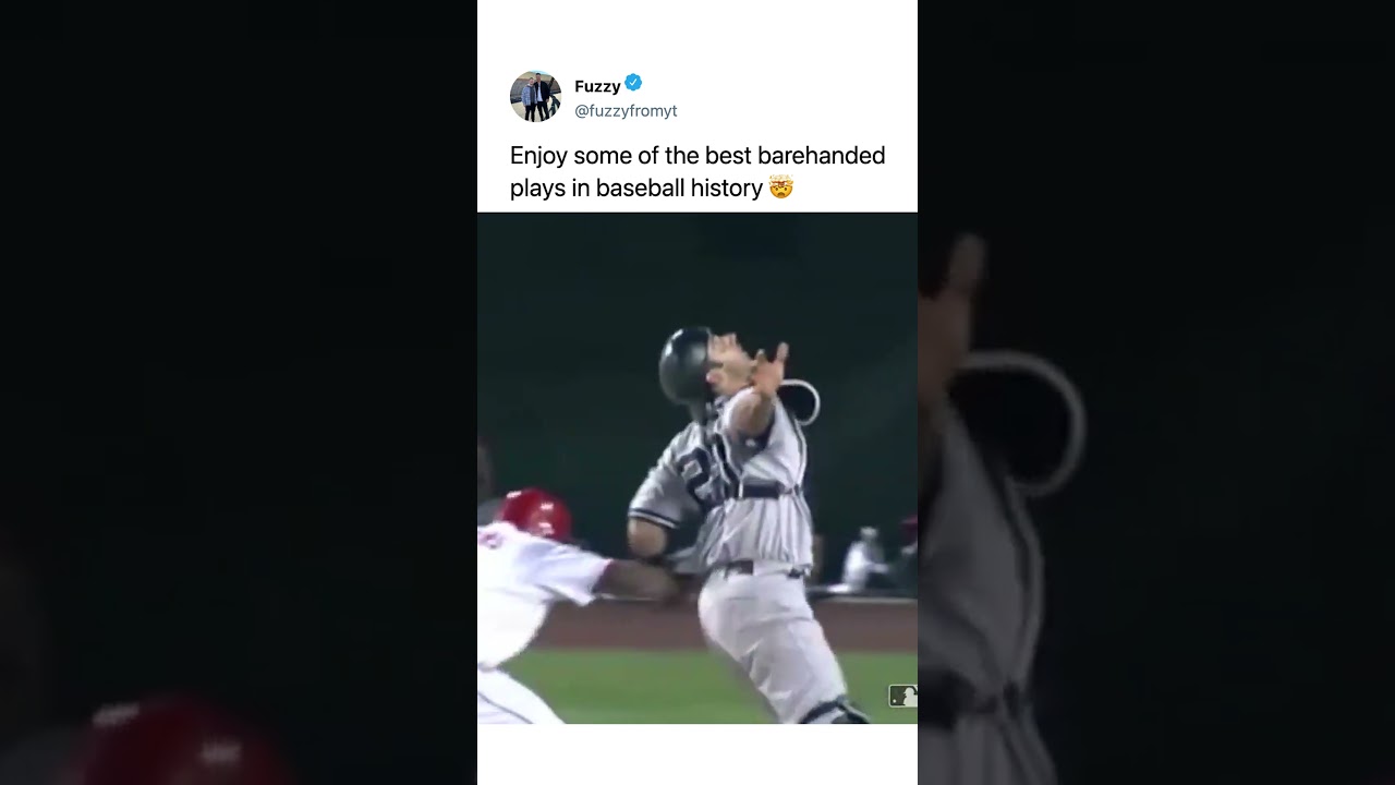 barehanded plays 🤯