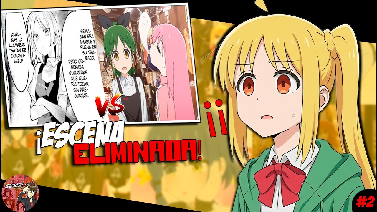 ⚠¡𝐍𝐎 𝐒𝐀𝐁Í𝐀𝐒 𝐄𝐒𝐓𝐎 del anime DE BOCCHI THE ROCK!😱🔥