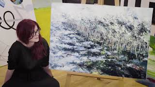 27. Liisi Örd - Kontrast Veepinnal. Mustjärv - Noore Kunsti Oksjon