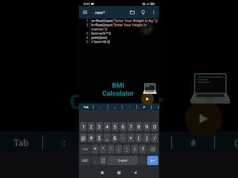 BMI Calculator using