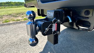 Why I Chose The B&W 5” Drop Tow & Stow Hitch For My Towing Needs.